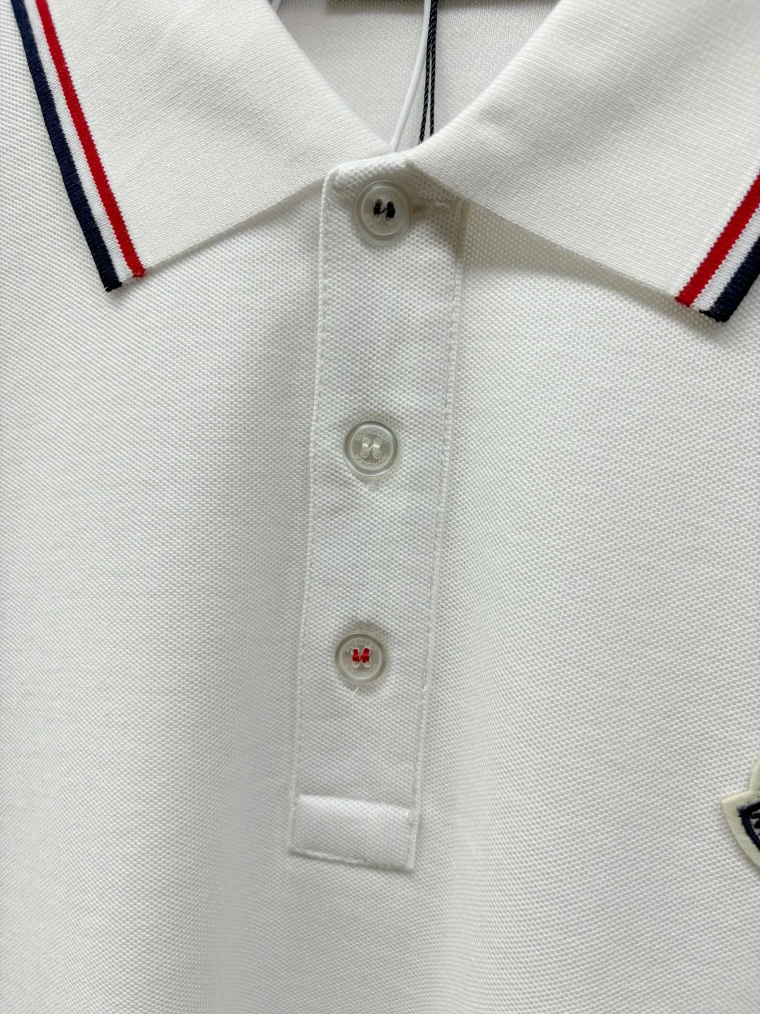 MONCLER New Arrival Polo Same Style 260 ， Factory New Arrival Versatile : Black White Royal Blue Gray Size：S-XXL